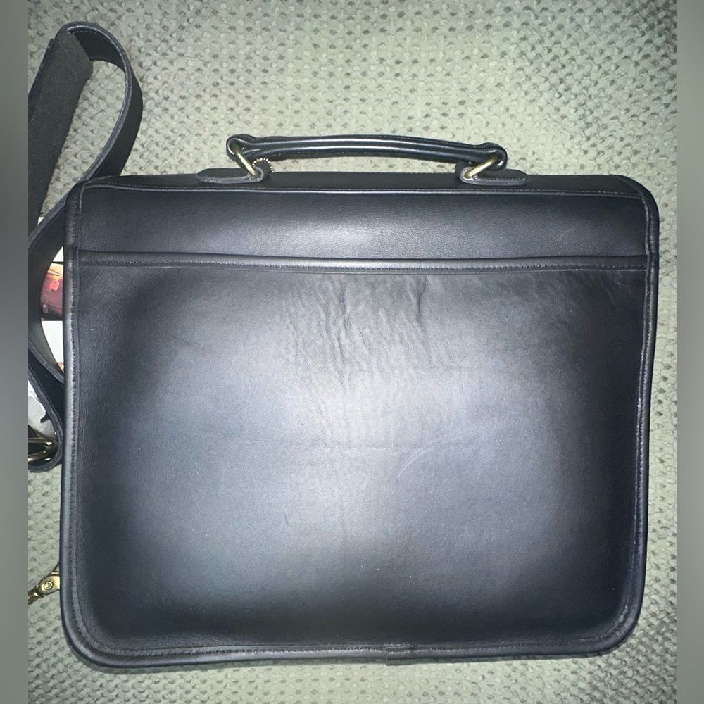 COACH Vintage Colebrook Messenger Briefcase Bag in Black 5181 - Picture 4 of 10